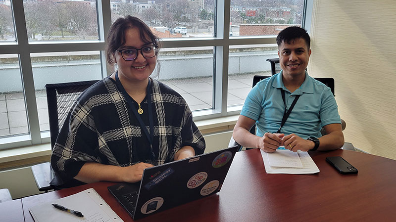 Sumayia Islam (chair) and Bhim Dhakal (co-chair)